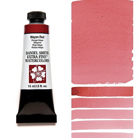 Daniel Smith Watercolor 15ml - 217 Mayan Red.