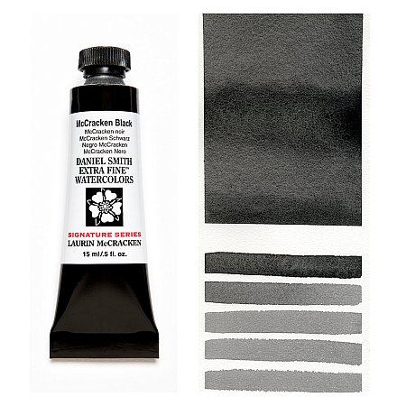 Daniel Smith Watercolor 15ml - 248 McCracken Black.