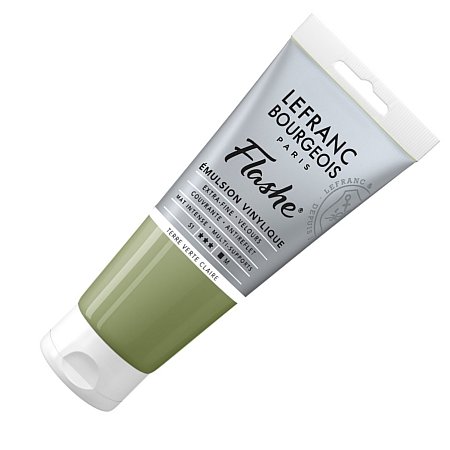 Lefranc Bourgeois Flashe 80ml - 880 Light green earth