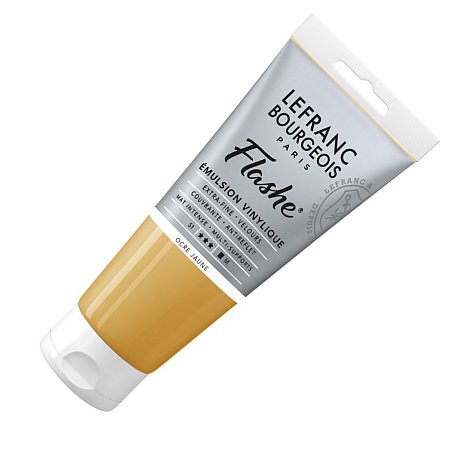 Lefranc Bourgeois Flashe 80ml - 302 Yellow ochre