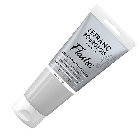 Lefranc Bourgeois Flashe 80ml - 818 Fluorescent White