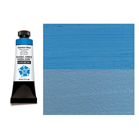 Daniel Smith Gouache 15ml - 061 Cerulean Blue