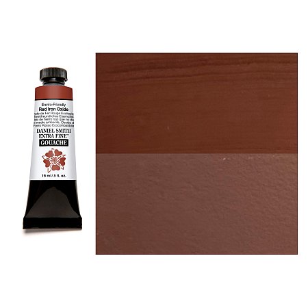 Daniel Smith Gouache 15ml - 070 E-F Red Iron Oxide