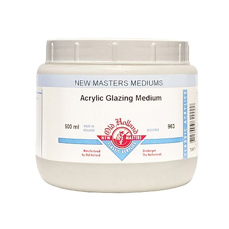 New Masters, 963 Acrylic Glazing Medium - 500ml