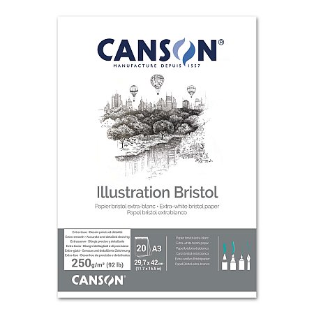 Canson Bristol pad 20 sheets - A3