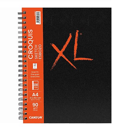 Canson XL Artbook Croquis 90g 100 Sheets - A4