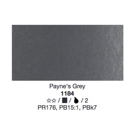 Lukas Aquarell 1862 1/2 - 1184 Paynes Grey