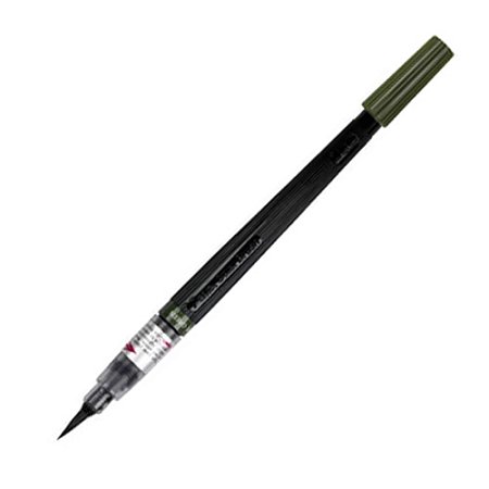 Pentel, penselpenna - 115 Olive Green