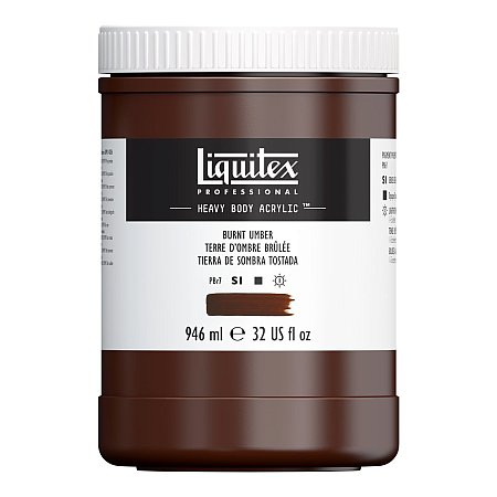 Liquitex Heavy Body 946ml - 128 Burnt umber