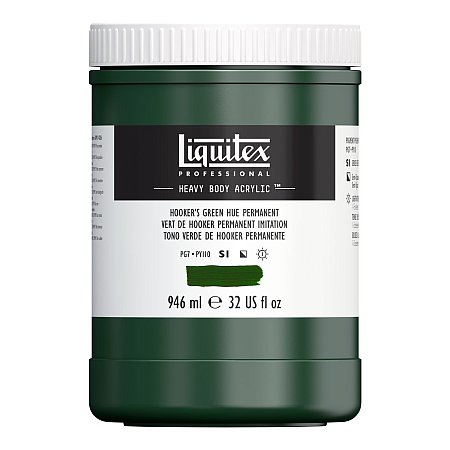 Liquitex Heavy Body 946ml - 224 Hookers green hue permanent