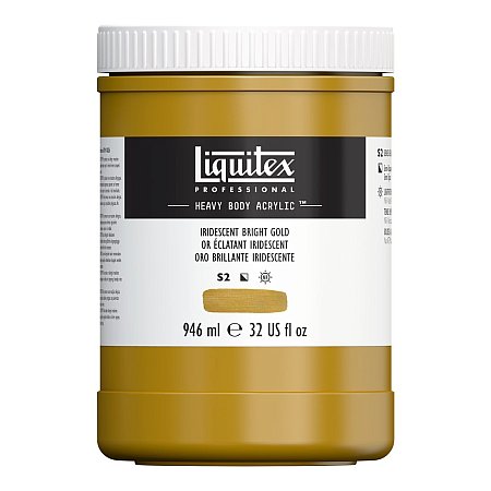 Liquitex Heavy Body 946ml - 234 Iridescent bright gold