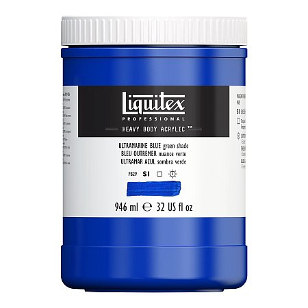 Liquitex Heavy Body 946ml - 380 Ultramarine blue (green shade)