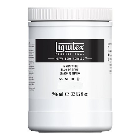 Liquitex Heavy Body 946ml - 432 Titanium white