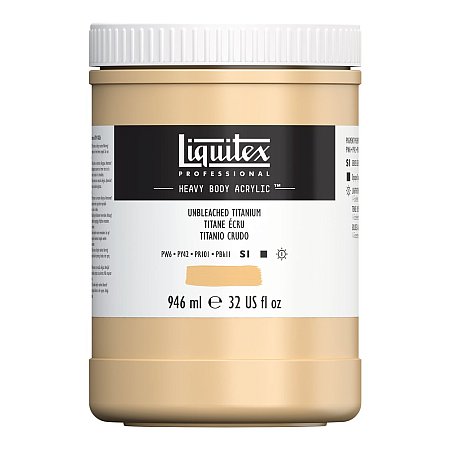 Liquitex Heavy Body 946ml - 434 Unbleached titanium