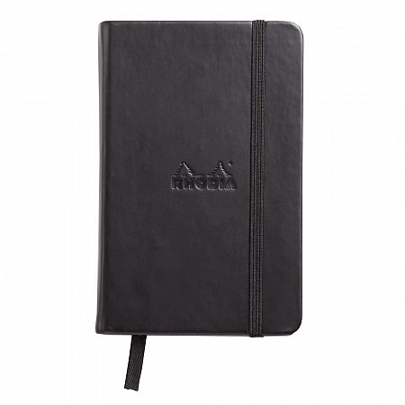 Rhodia WebnoteBook Black - A6 Blank