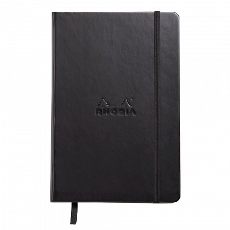 Rhodia WebnoteBook Black - A5 Blank