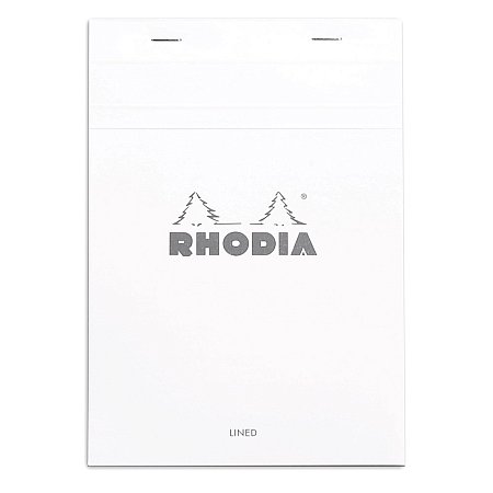 Rhodia Stapled Pad White N°16 A5 (14,8x21cm) - Lined