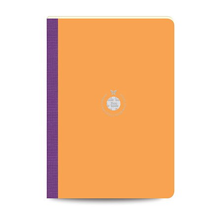 Flexbook Smartbook Ruled 17x24cm - Orange/Purple