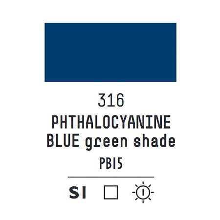 Liquitex Heavy Body 59ml - 316 Phthalocyanine blue (green shade)